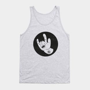 Rock & Roll hand Tank Top